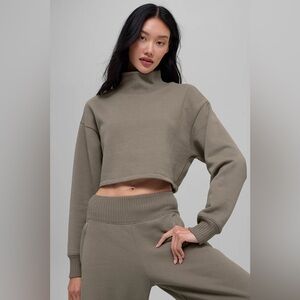 Alo Cropped Serenity Coverup NEW Sz S